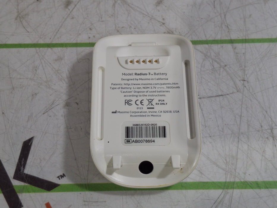 Masimo Radius 7 Battery