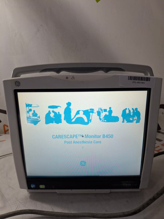 GE Healthcare Carescape B450 Post Anesthesia Care Patient Monitor