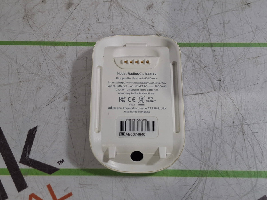 Masimo Radius 7 Battery
