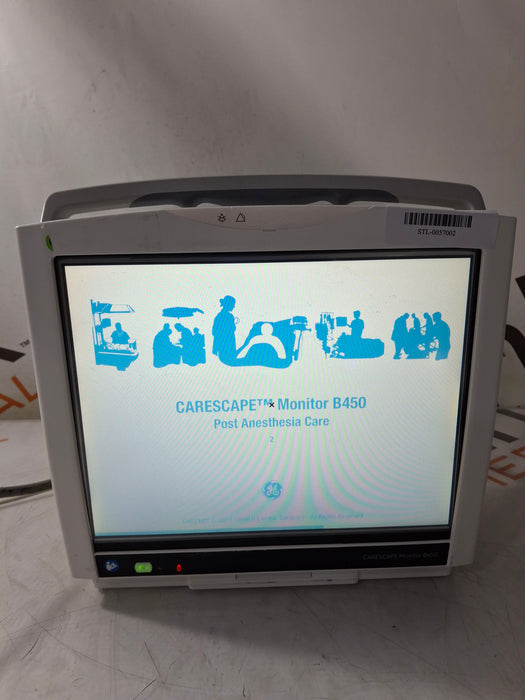 GE Healthcare Carescape B450 Post Anesthesia Care Patient Monitor
