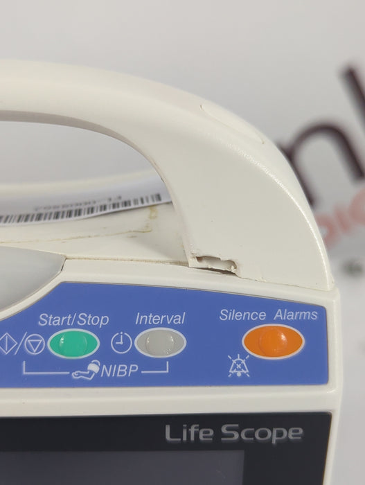 Nihon Kohden BSM-1733 Life Scope PT Transport Patient Monitor