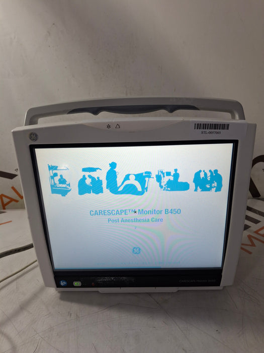 GE Healthcare Carescape B450 Post Anesthesia Care Patient Monitor