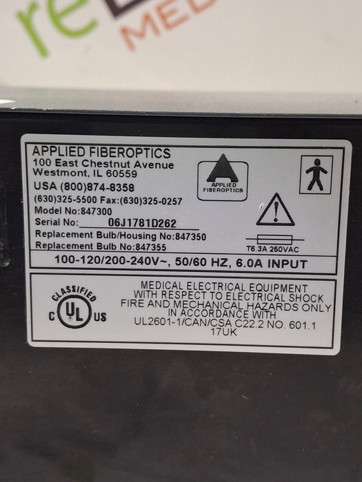 Applied Fiberoptics AFO Sunbeam Xenon Lightsource