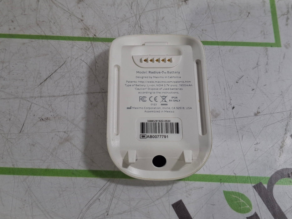Masimo Radius 7 Battery