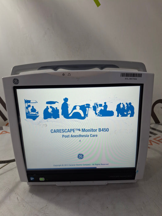 GE Healthcare Carescape B450 Post Anesthesia Care Patient Monitor