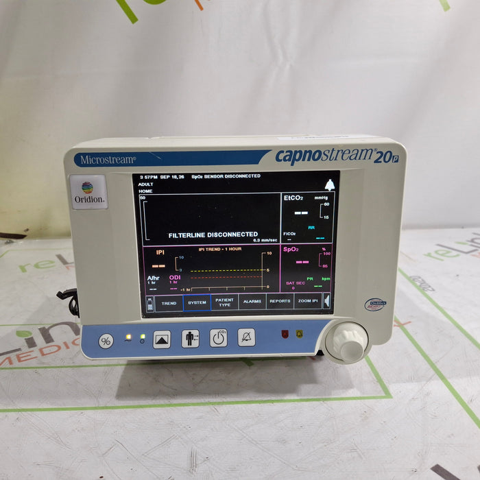 Oridion Capnostream 20P Capnography Monitor