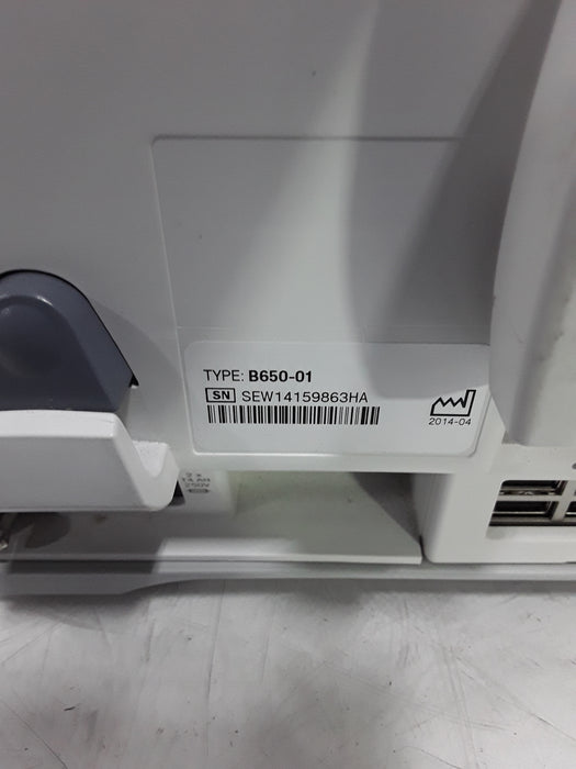GE Healthcare Carescape B650 Post Anesthesia Care Patient Monitor