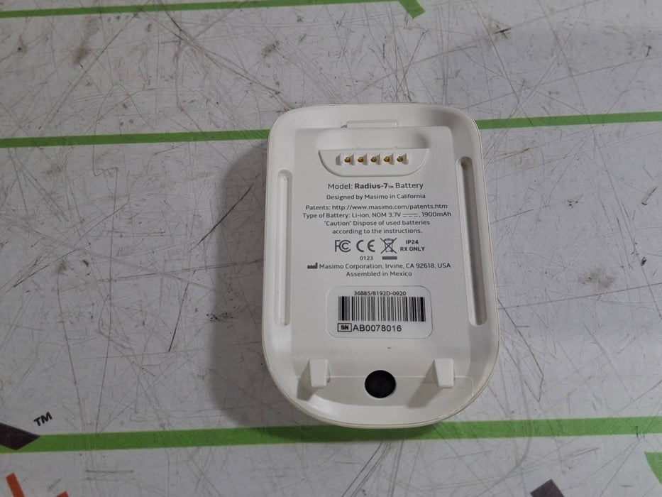 Masimo Radius 7 Battery