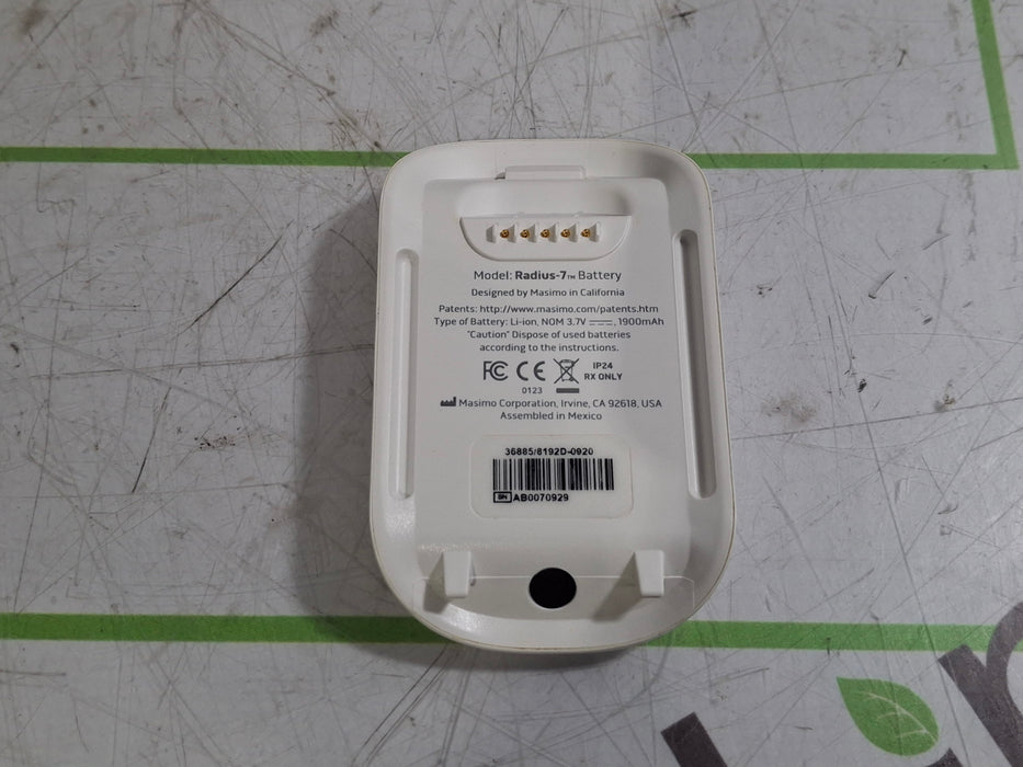 Masimo Radius 7 Battery