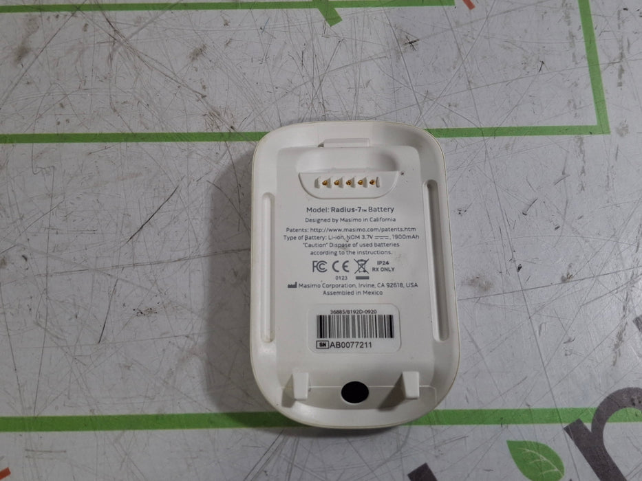 Masimo Radius 7 Battery