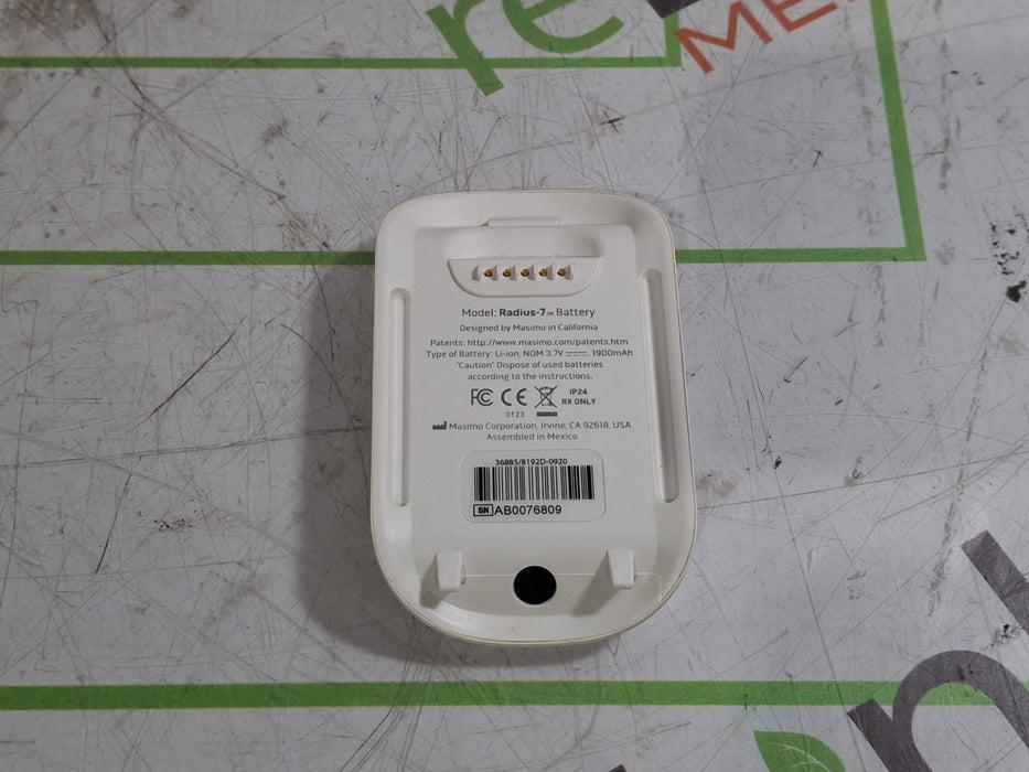 Masimo Radius 7 Battery