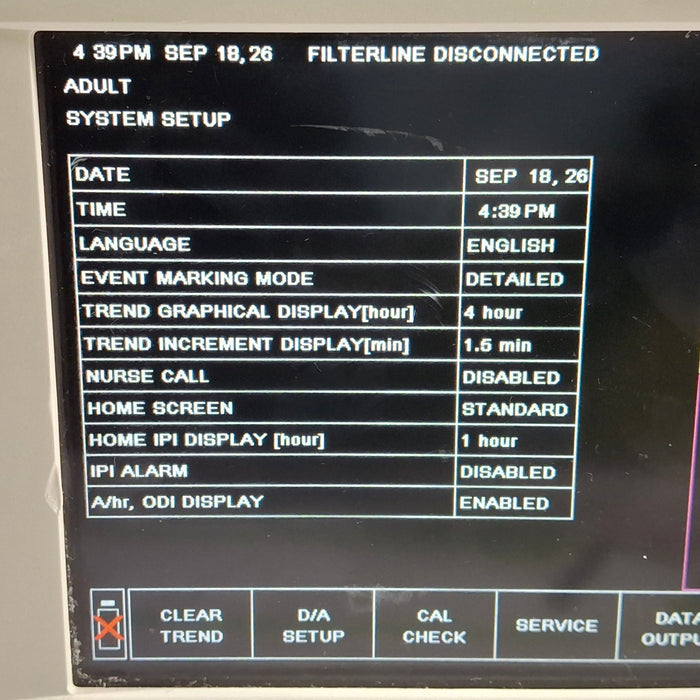 Oridion Capnostream 20P Capnography Monitor