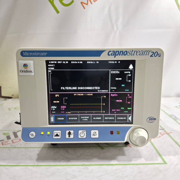 Oridion Capnostream 20P Capnography Monitor