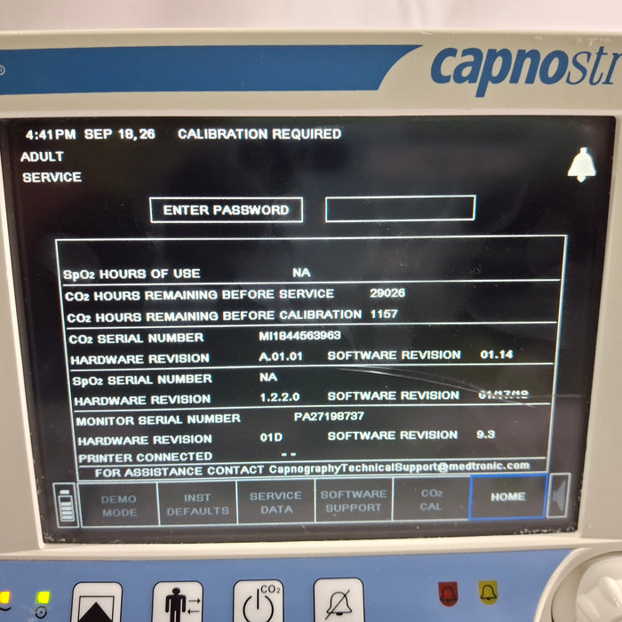 Oridion Capnostream 20P Capnography Monitor