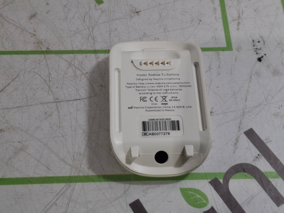 Masimo Radius 7 Battery