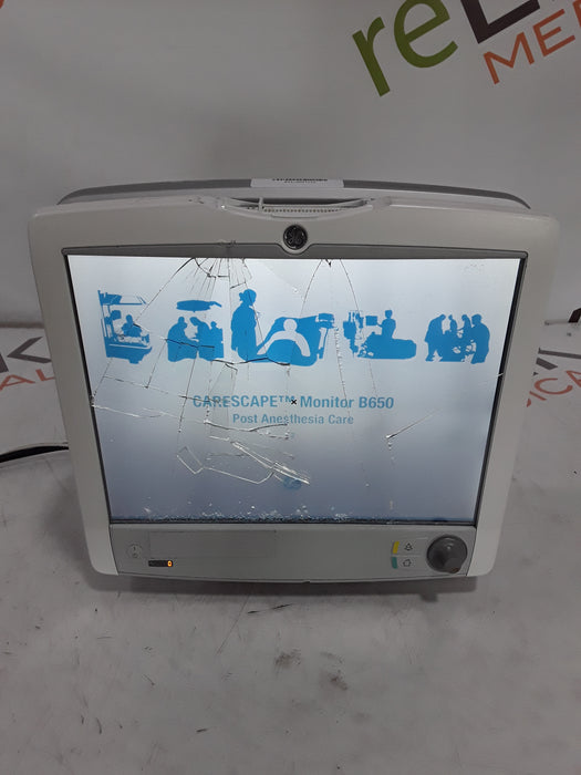 GE Healthcare Carescape B650 Post Anesthesia Care Patient Monitor