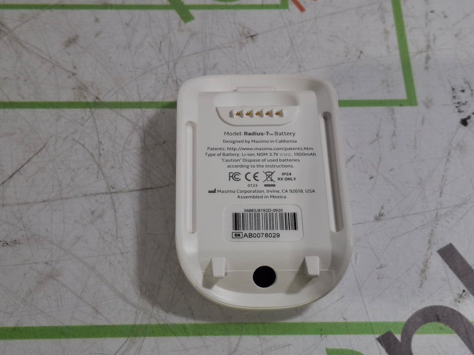Masimo Radius 7 Battery