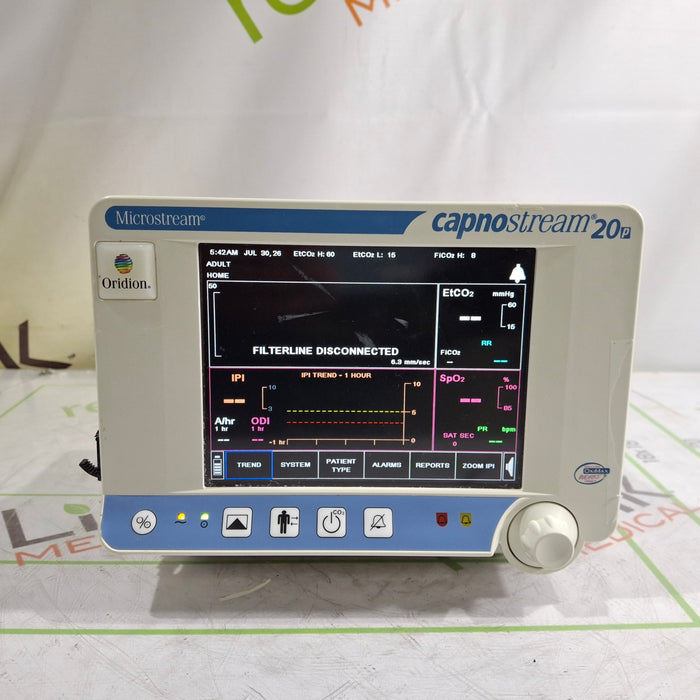 Oridion Capnostream 20P Capnography Monitor