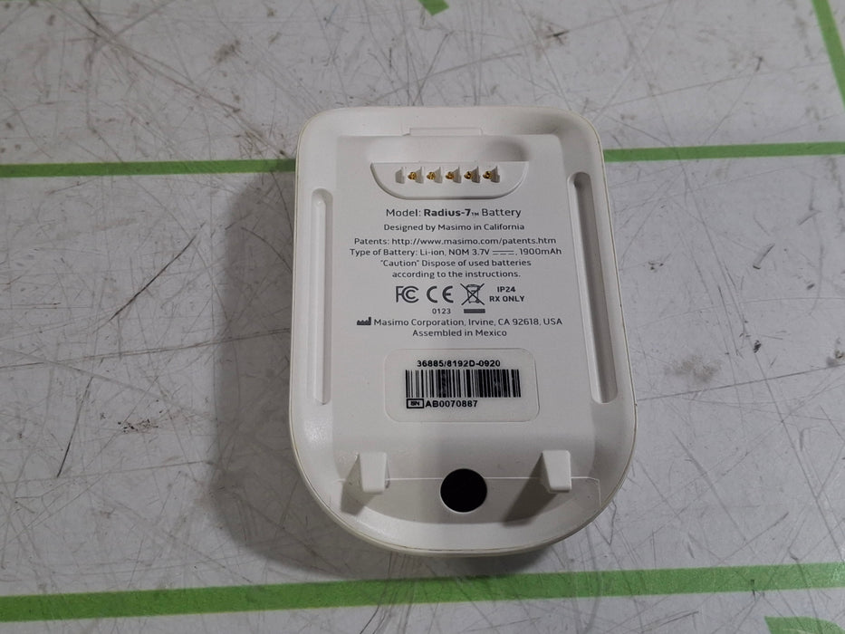 Masimo Radius 7 Battery