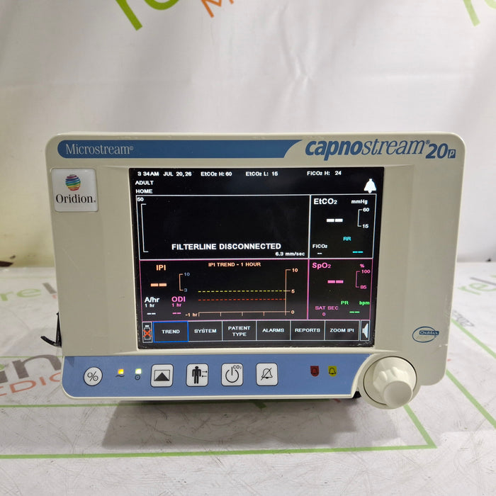 Oridion Capnostream 20P Capnography Monitor