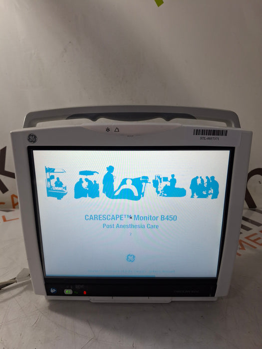 GE Healthcare Carescape B450 Post Anesthesia Care Patient Monitor