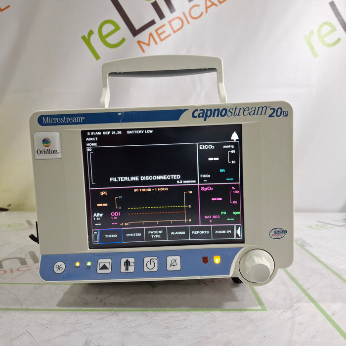 Oridion Capnostream 20P Capnography Monitor