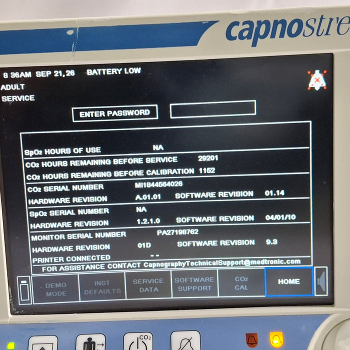 Oridion Capnostream 20P Capnography Monitor