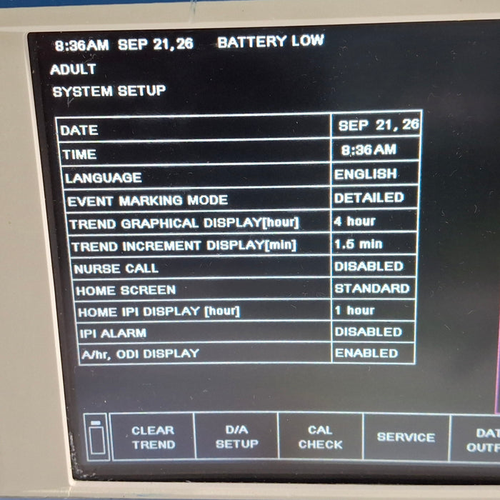Oridion Capnostream 20P Capnography Monitor