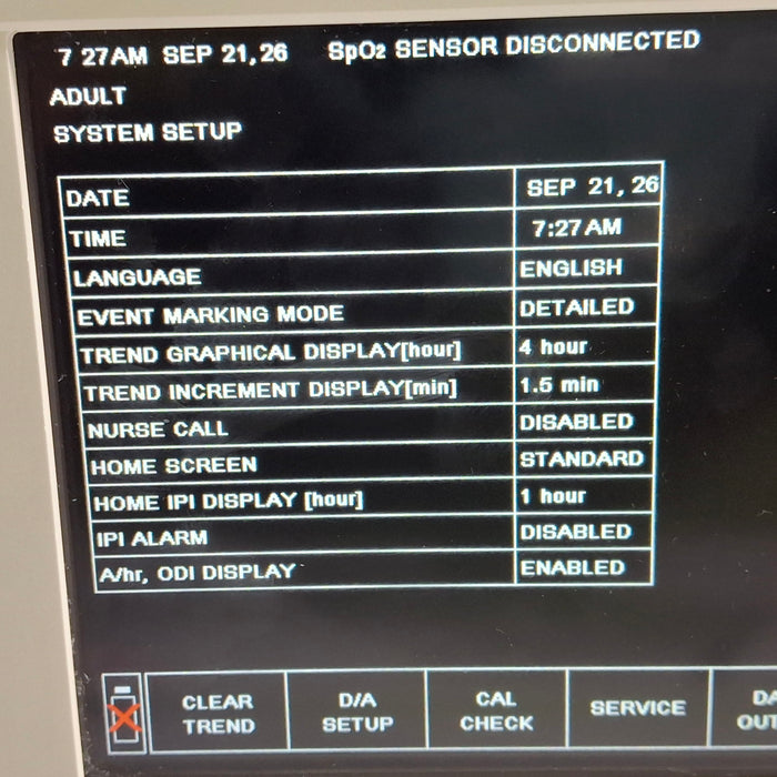 Oridion Capnostream 20P Capnography Monitor