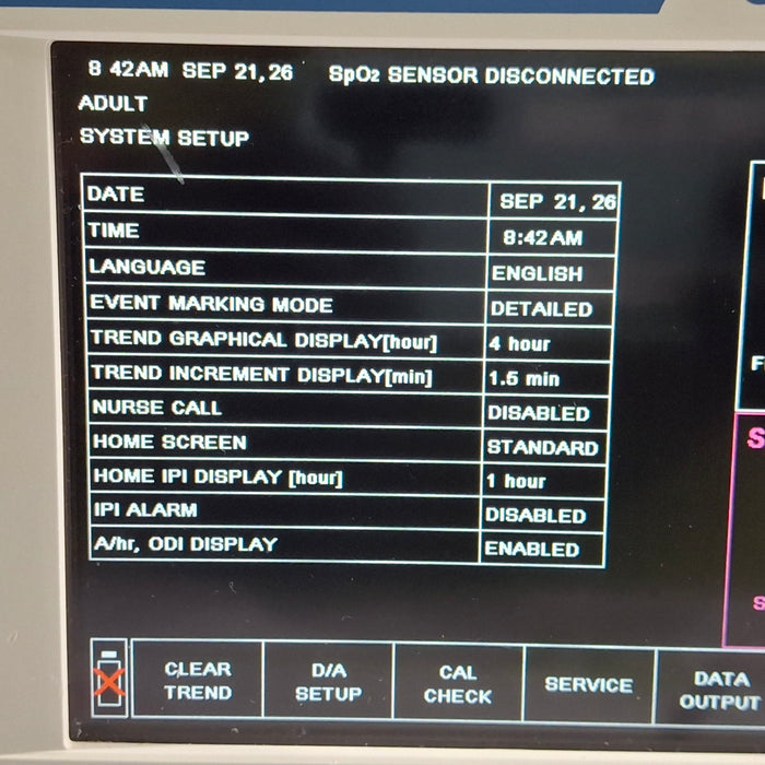 Oridion Capnostream 20P Capnography Monitor
