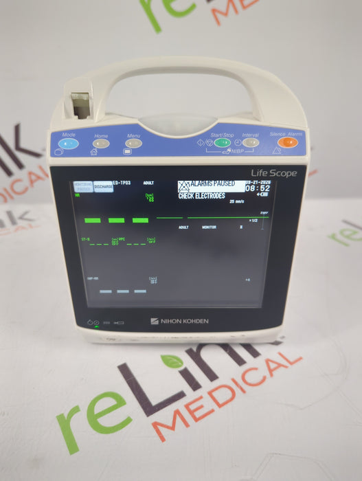 Nihon Kohden BSM-1733 Life Scope PT Transport Patient Monitor