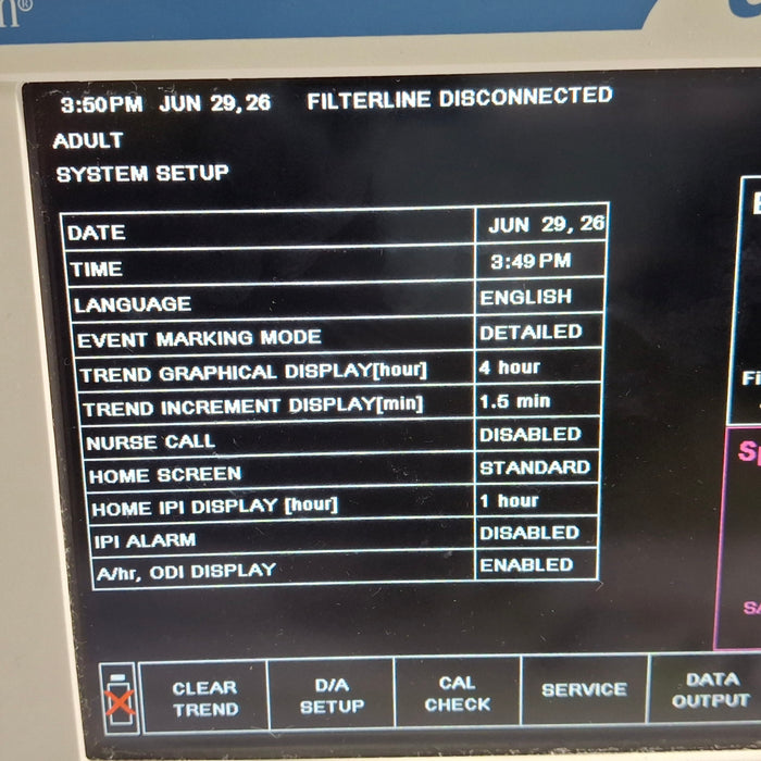 Oridion Capnostream 20P Capnography Monitor