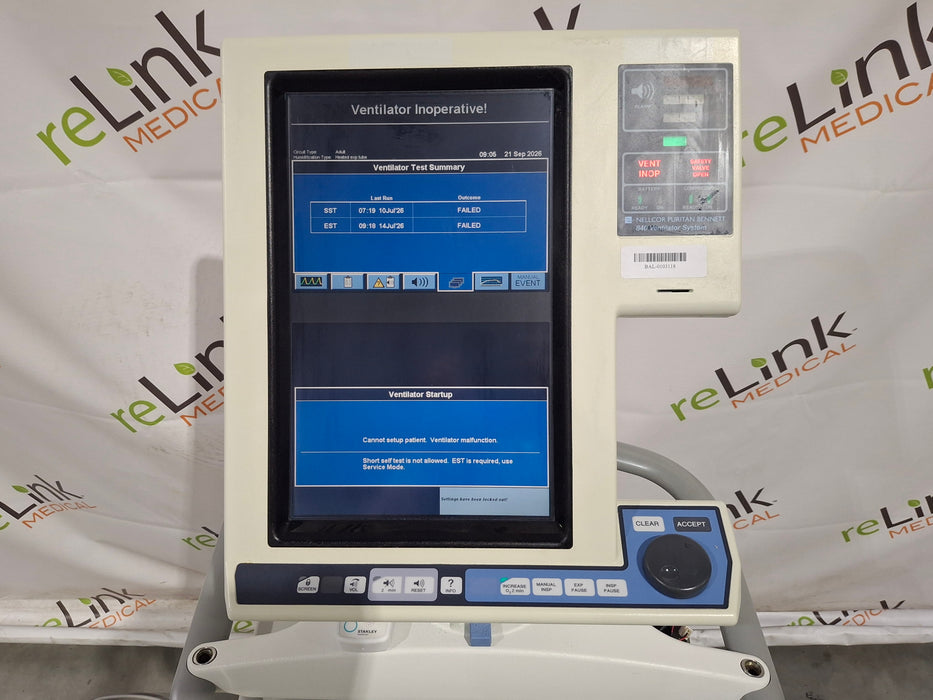 Puritan Bennett 840 Ventilator