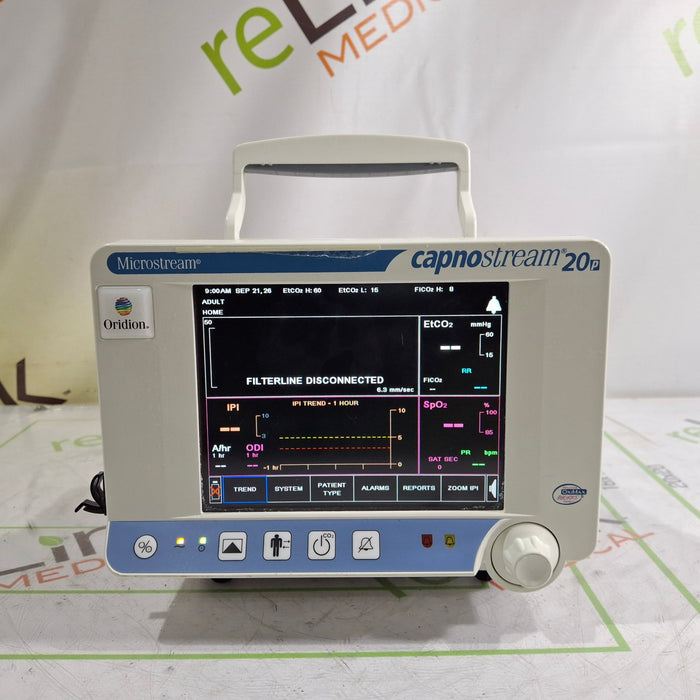 Oridion Capnostream 20P Capnography Monitor