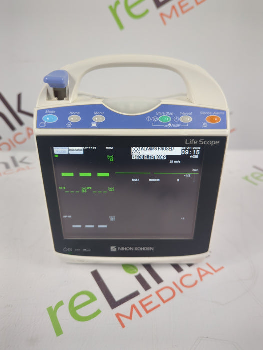 Nihon Kohden BSM-1733 Life Scope PT Transport Patient Monitor