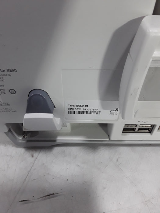 GE Healthcare Carescape B650 Post Anesthesia Care Patient Monitor