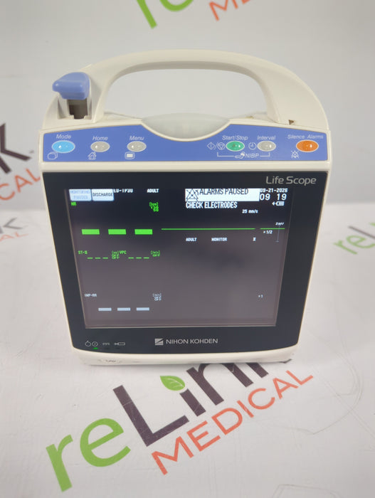 Nihon Kohden BSM-1733 Life Scope PT Transport Patient Monitor