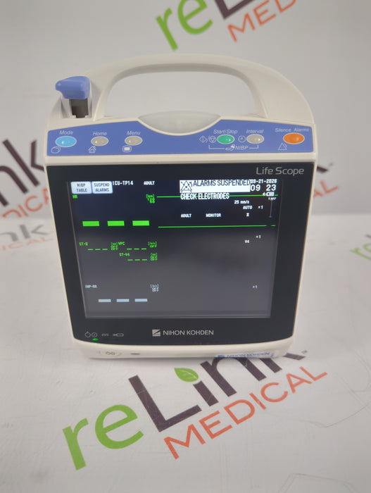 Nihon Kohden BSM-1733 Life Scope PT Transport Patient Monitor