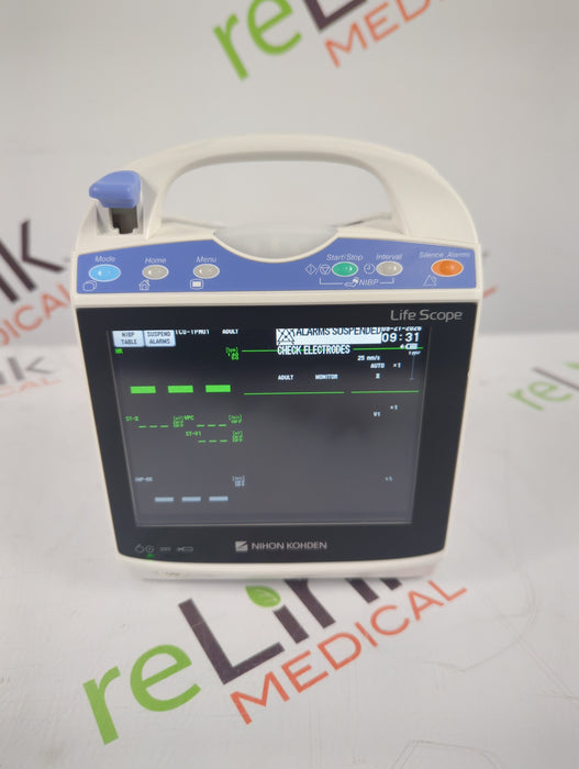 Nihon Kohden BSM-1733 Life Scope PT Transport Patient Monitor