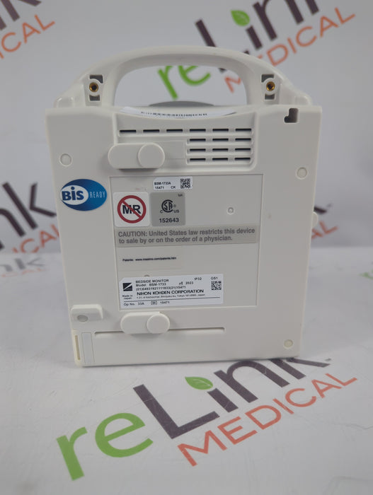 Nihon Kohden BSM-1733 Life Scope PT Transport Patient Monitor