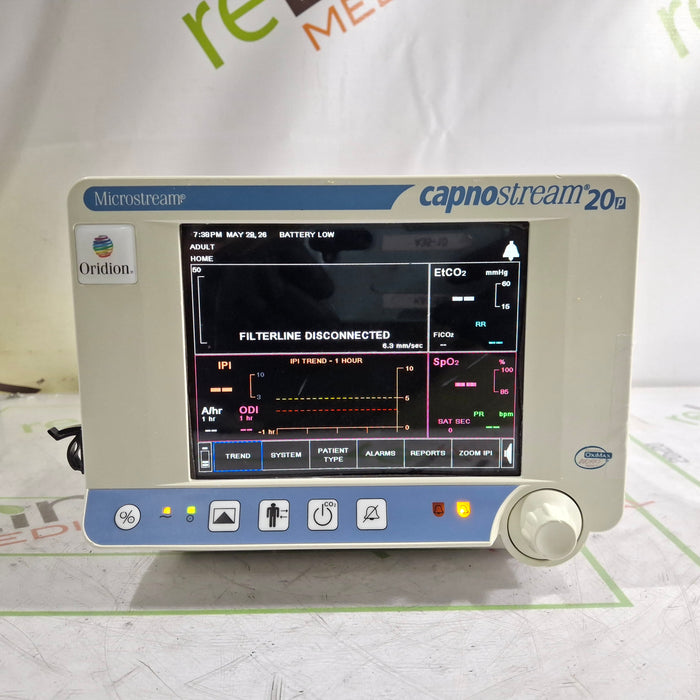 Oridion Capnostream 20P Capnography Monitor