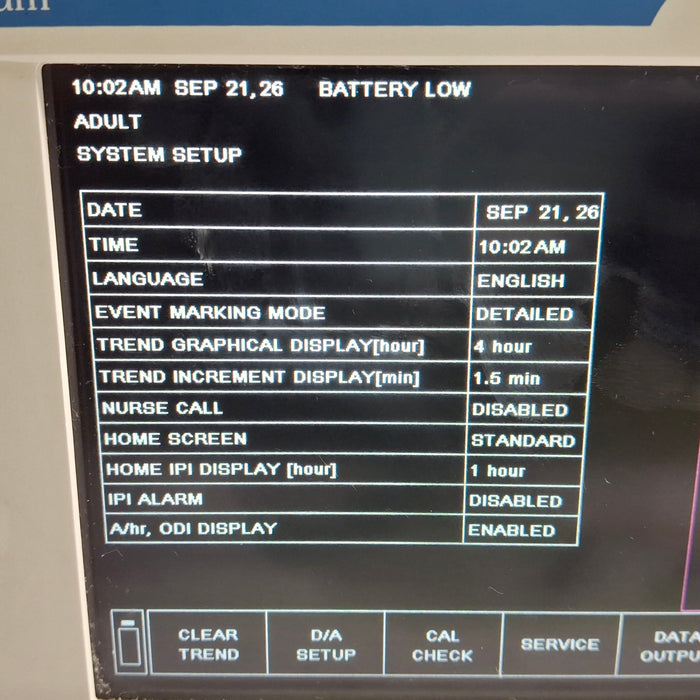 Oridion Capnostream 20P Capnography Monitor