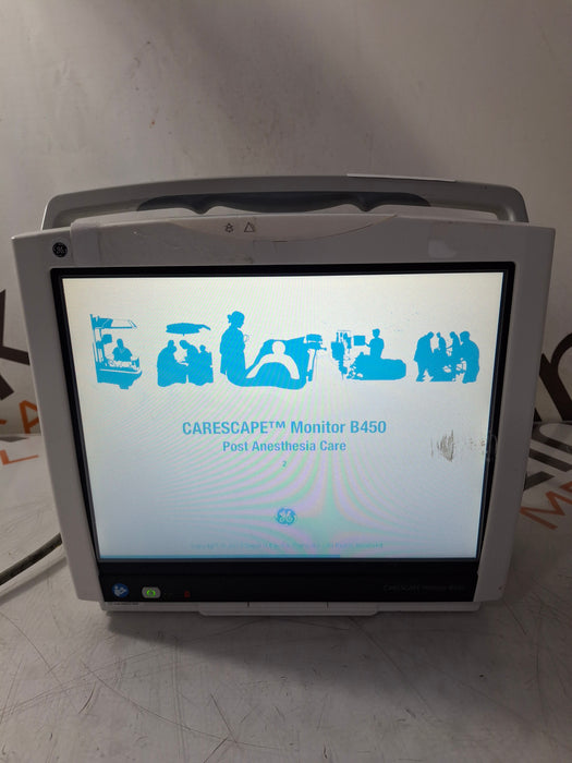 GE Healthcare Carescape B450 Post Anesthesia Care Patient Monitor