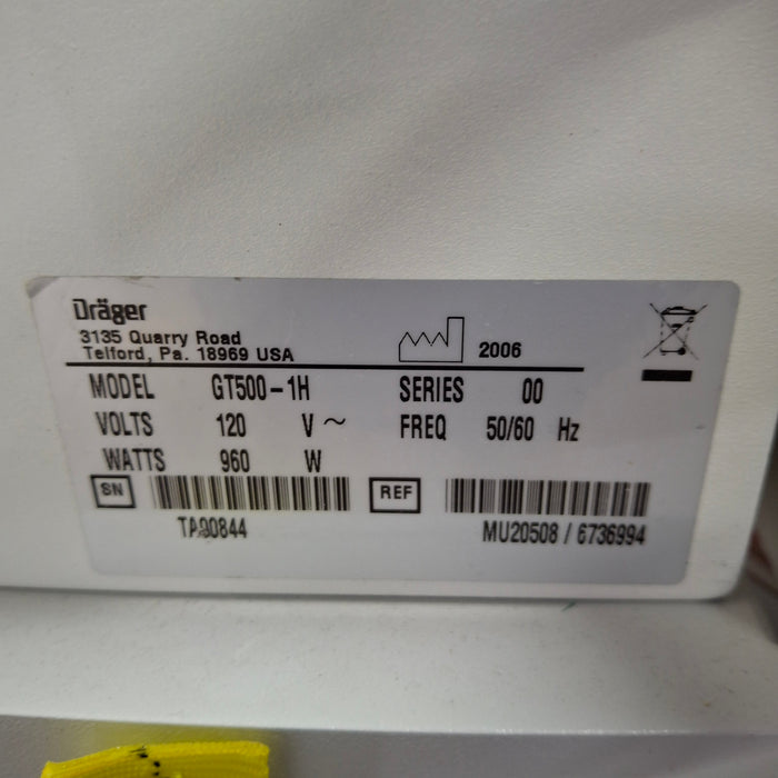 Draeger Medical Isolette TI500 Transport Incubator