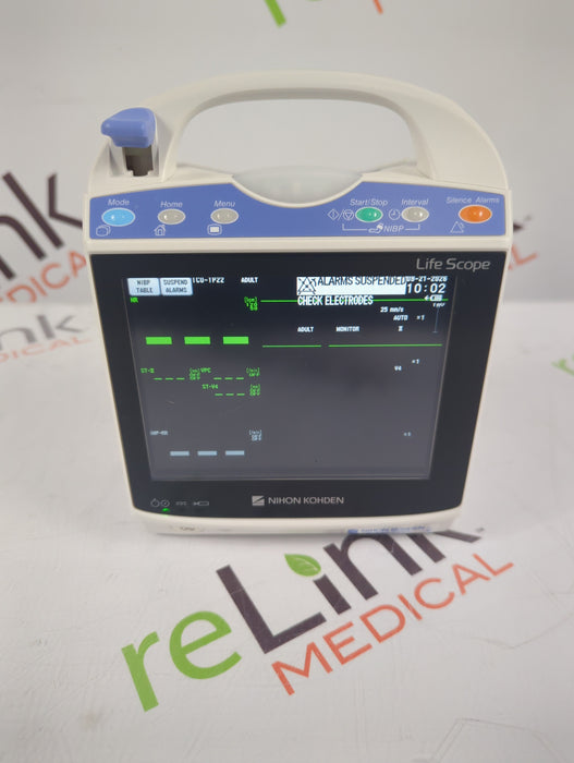 Nihon Kohden BSM-1733 Life Scope PT Transport Patient Monitor