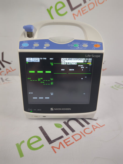 Nihon Kohden BSM-1733 Life Scope PT Transport Patient Monitor