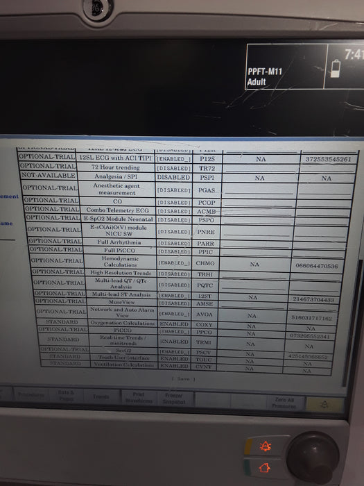 GE Healthcare Carescape B650 Post Anesthesia Care Patient Monitor
