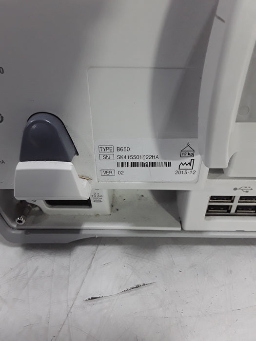 GE Healthcare Carescape B650 Post Anesthesia Care Patient Monitor