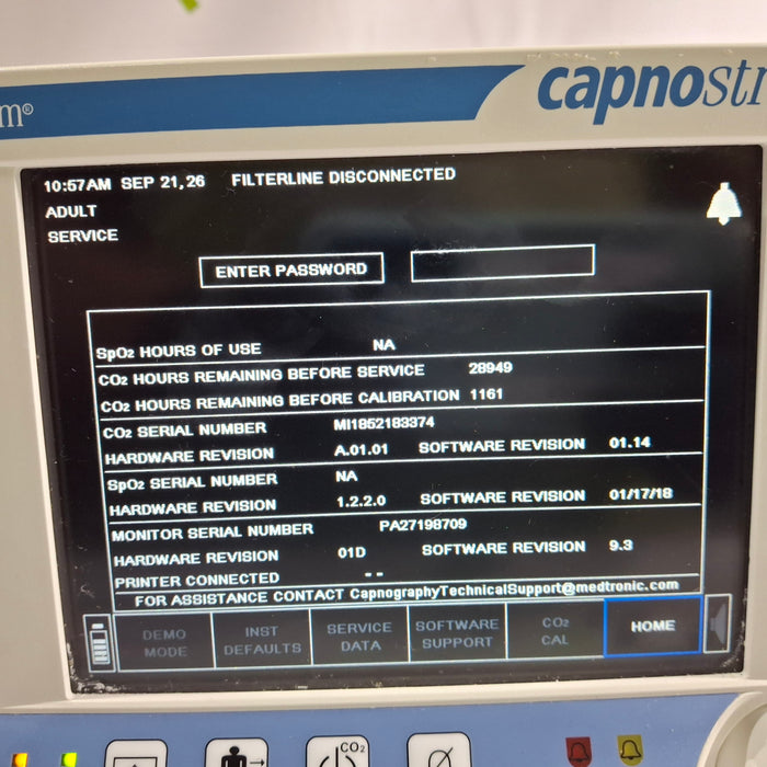 Oridion Capnostream 20P Capnography Monitor