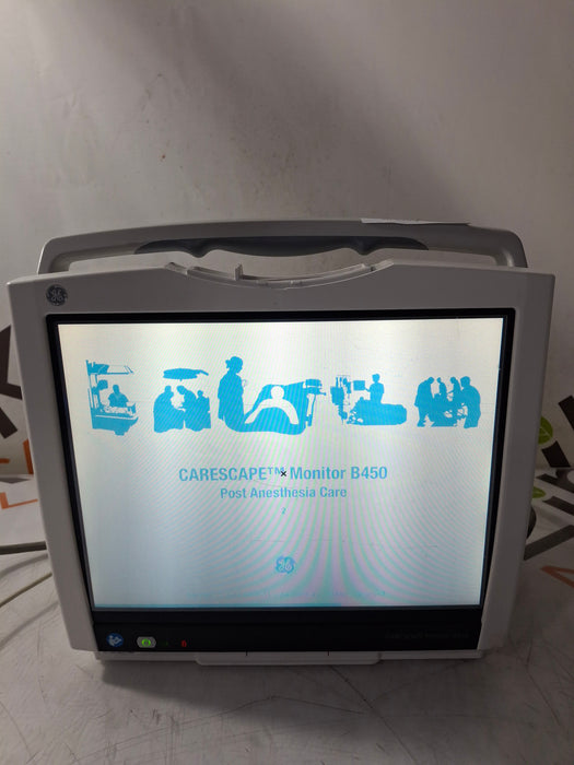 GE Healthcare Carescape B450 Post Anesthesia Care Patient Monitor